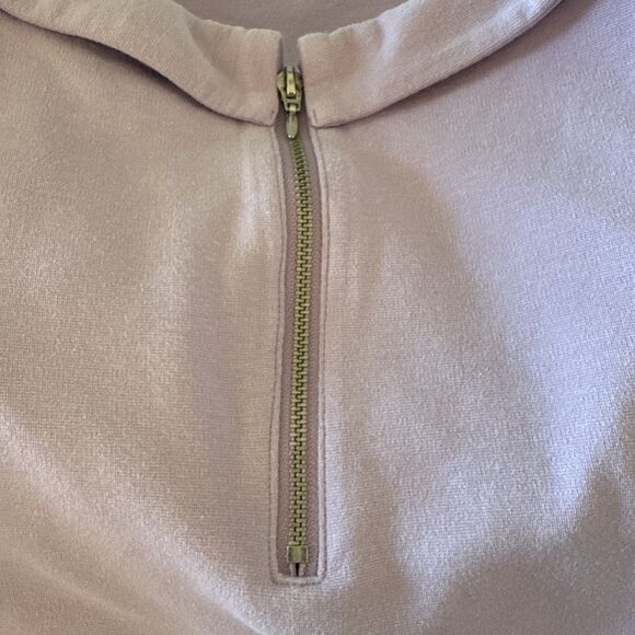 🟣 TALBOTS Lavender Sleeveless Fold Neck Top – Size Medium - Picture 4 of 6